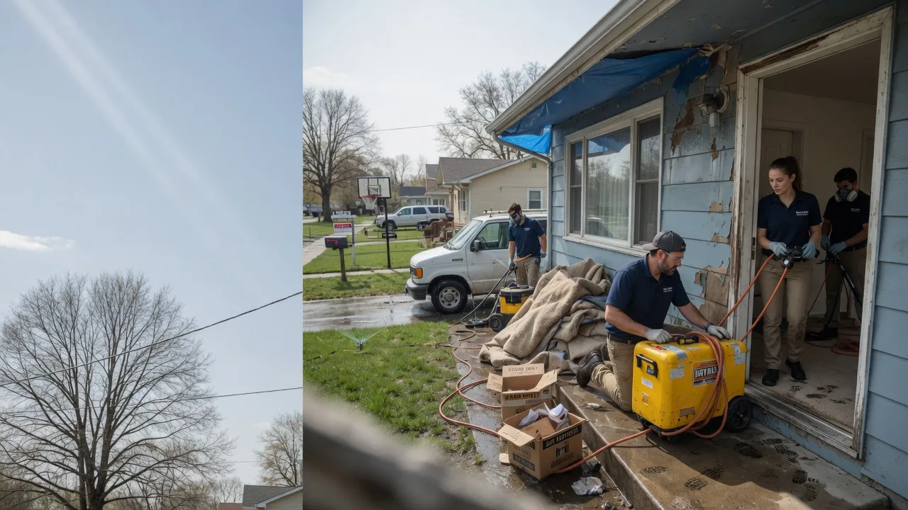 Basement Flood Cleanup in Powersite, MO near me